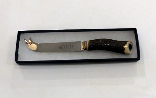 Deer Antler Handle Cheese Knife