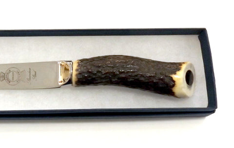 Deer Antler Handle Cheese Knife