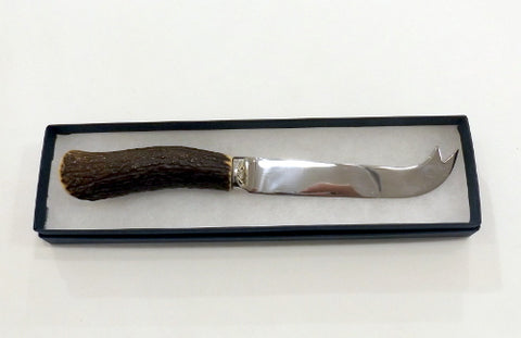 Deer Antler Handle Cheese Knife