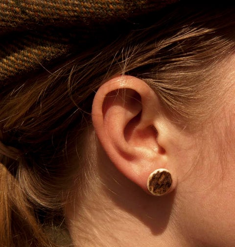 Deer Antler Earrings