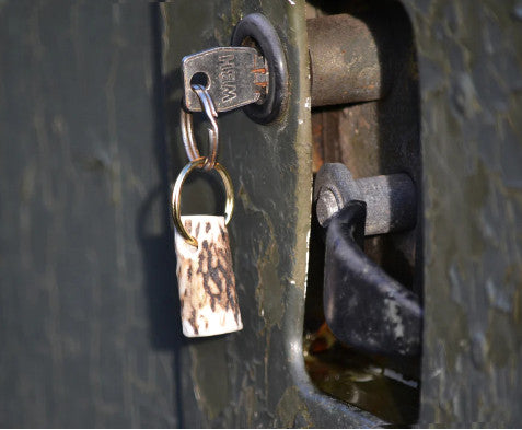 Deer Antler Keyring