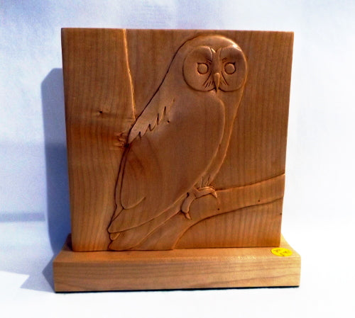 Key Hanger - Carved Owl