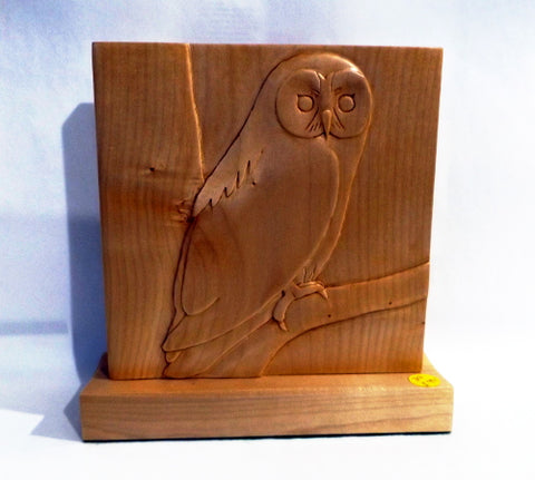 Key Hanger - Carved Owl