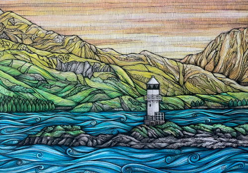 Painting - Appin Lighthouse