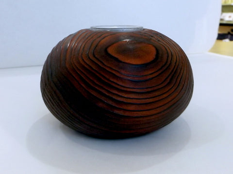 Tealight Holder - Red Cedar Wood