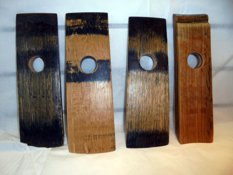 Bottle balancer - Whisky barrel stave