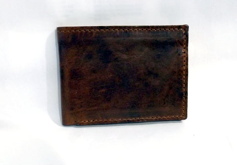 Deer Skin men's Slim Leather Wallet