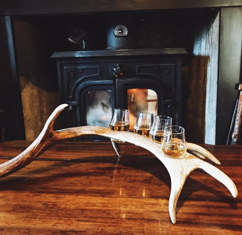 Fallow Deer Antler Whisky Flight