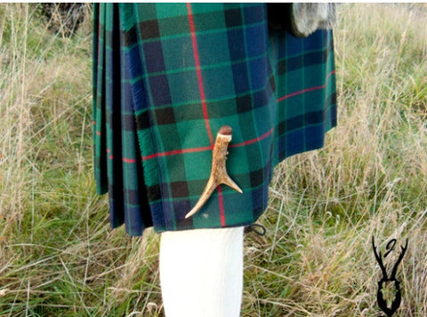 Roe Deer Antler Kilt Pin