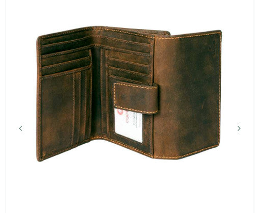 Flap over clearance wallet