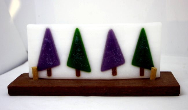 Glass Panel - Trees
