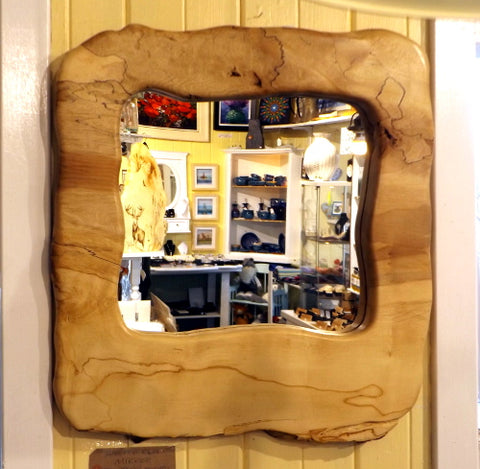 Mirror - Spalted Elm