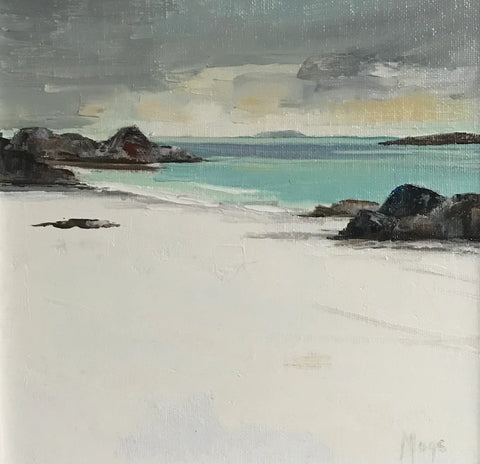 Painting - Rocks and sand Iona