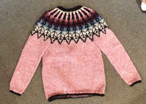 Icelandic Sweater ladies small – The Lighthouse, Appin Craft Shop