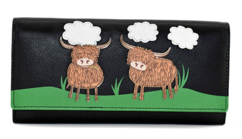 Purse - Bella Highland Cow Matinee Purse