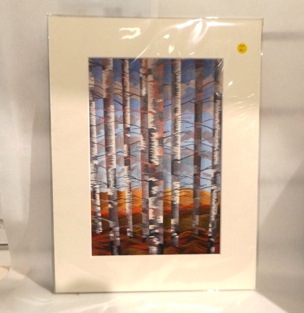 Print - Birches