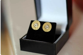 Bullet Stud Earrings