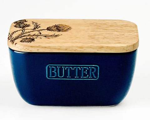 Butter Dish - Thistle Trio