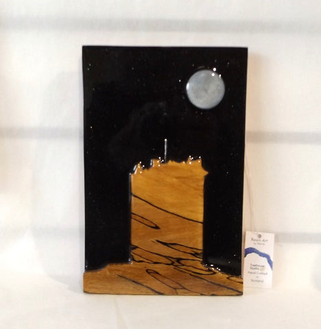 Wood & Resin Wall Art - Castle Stalker