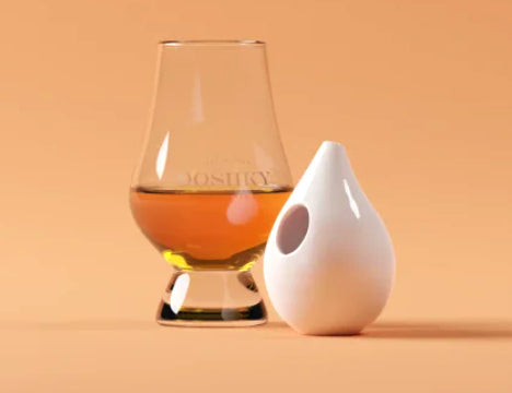 Ooshky Whisky Water Jug – White Ceramic or Clear Glass