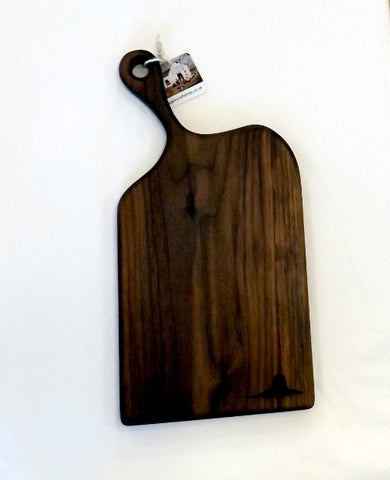 Castle Stalker Cheeseboard - Walnut, Handled, Medium