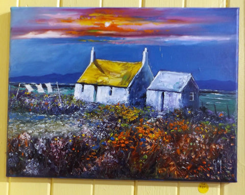Painting - Hanging Out to Dry..!