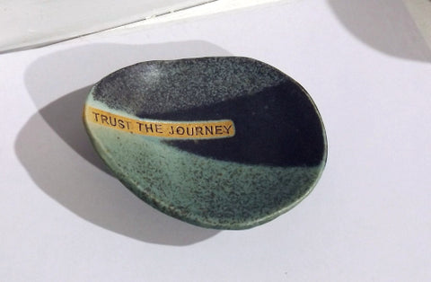 Jewellery dish with words