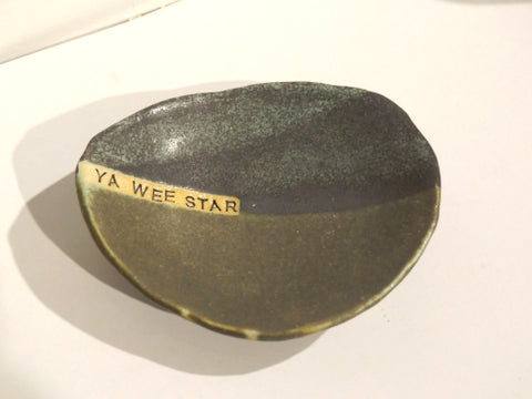Jewellery dish with words