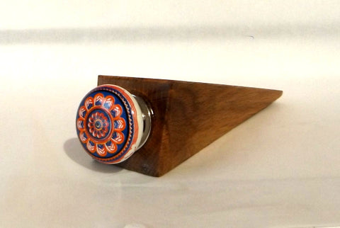 Door Stops w/ceramic knobs