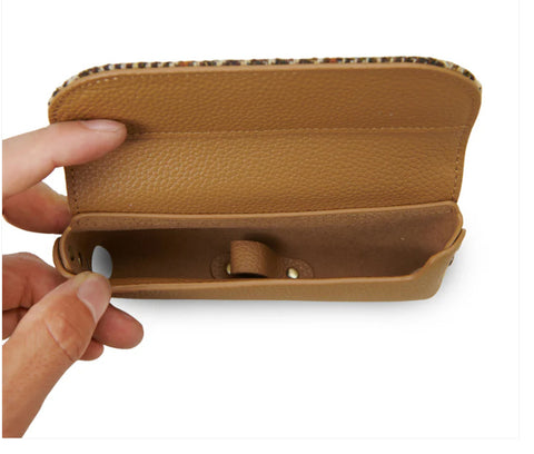 Leather Glasses Case - many colours