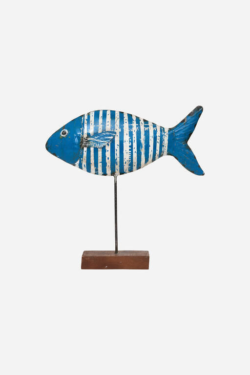 Metal Fish with Stand