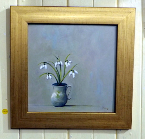 Painting - Snowdrops in a Jug