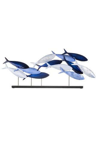 Mounted Blue Shoal
