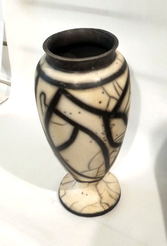 Naked Raku Vase