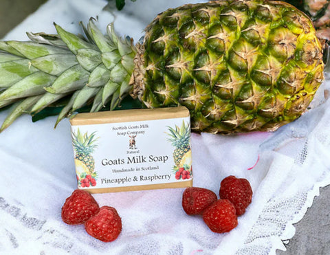 Goat's Milk Soap - Pineapple & Raspberry