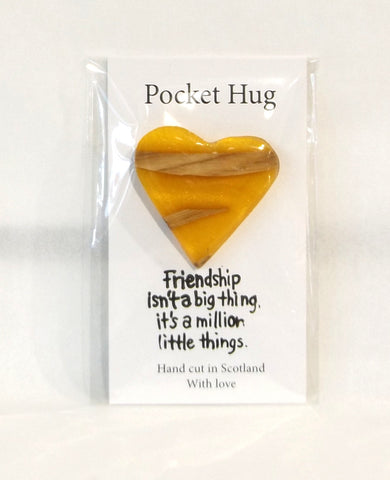 Pocket Hug - Hearts, Moons & Robins