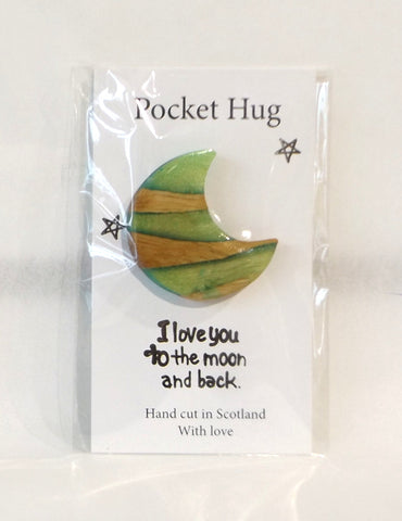 Pocket Hug - Hearts, Moons & Robins