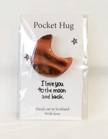 Pocket Hug - Hearts, Moons & Robins