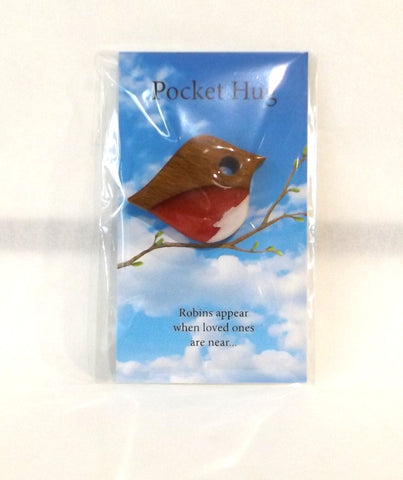 Pocket Hug - Hearts, Moons & Robins