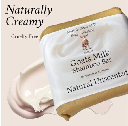 Goat's Milk Shampoo Bar - Unscented