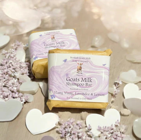 Goat's Milk Shampoo Bar - Ylang Ylang, Lavender & Lemon