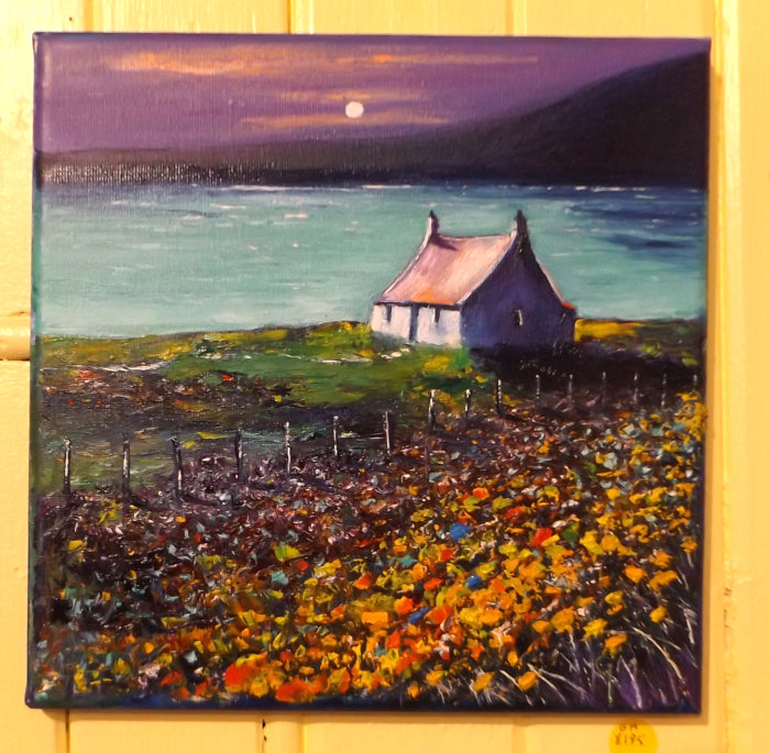 Painting - Small Cottage by the Sea