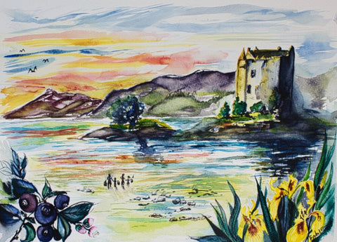 Tea Towel - Castle Stalker "Buckets & Spades