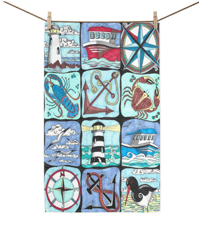 Tea Towel - All At Sea