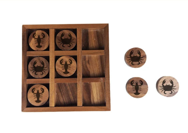TicTacToe Game Set - Lobster & Crab