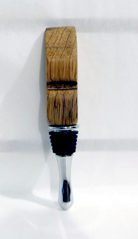 Bottle Stopper from a Whisky Stave