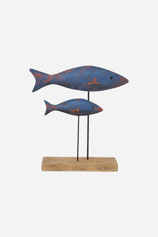 Wooden Fish on Stand