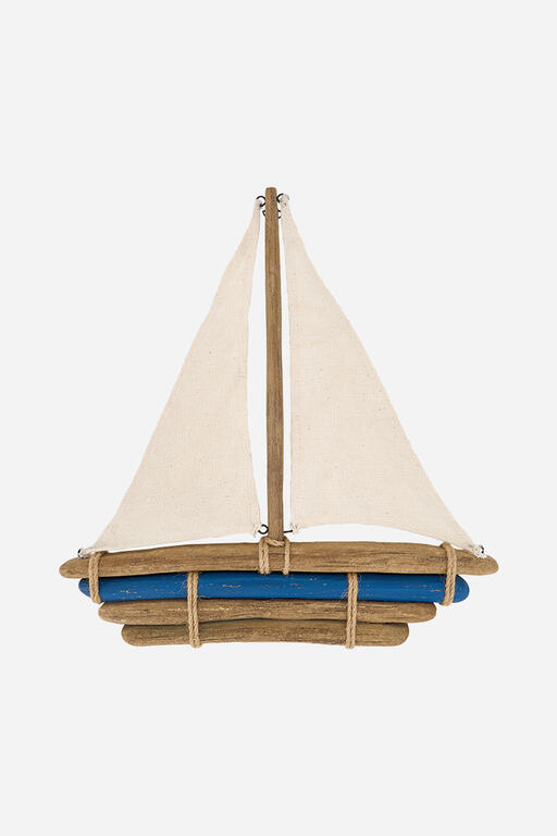 Wooden Wall Mounted Boat