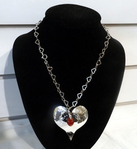 Silver pendant - Love Heart