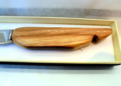 Cheese knife - Whisky Barrel Stave handle #21